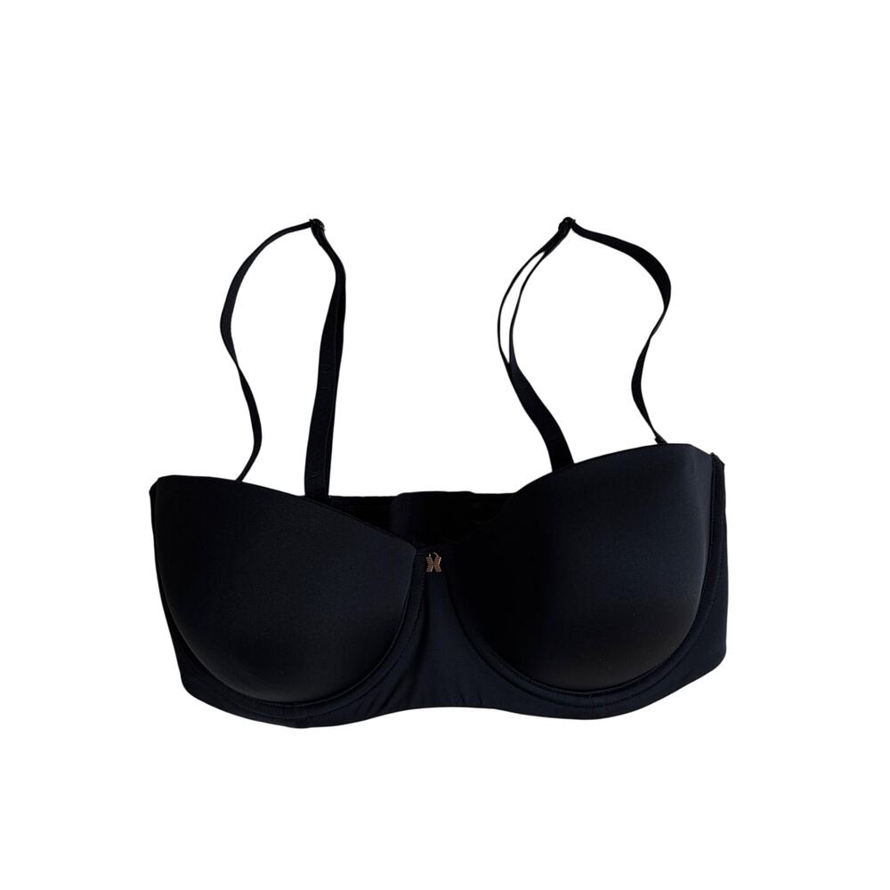 Savage x Fenty Convertible Demi Push-Up Bra (Black) - Size 34D
